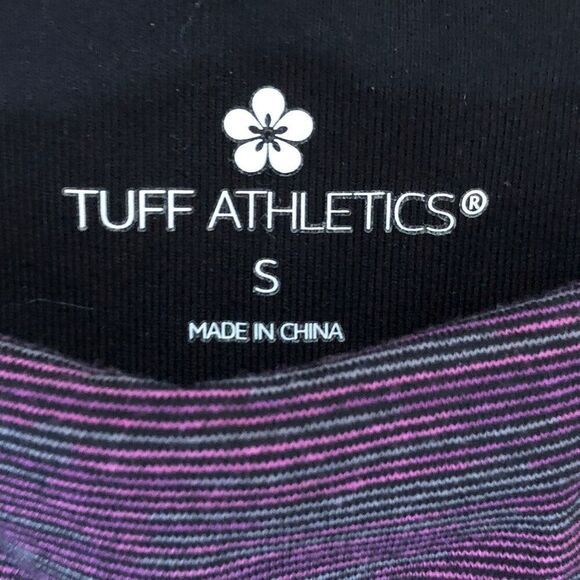Tuff Athletics Lycra Leggings Purple, Sm - Picture 3 of 7
